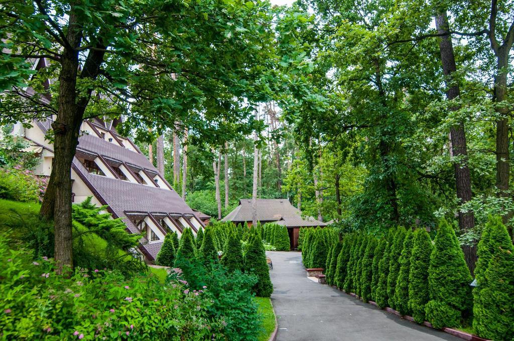 Kolyba House Hotel Kiev Exterior foto